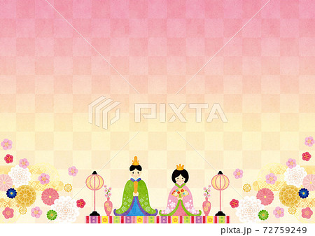 2020ひな祭り（桃の節句）8-3テク 72759249