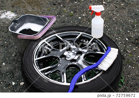 ホイール洗浄に必要な洗車用品 ホイール洗浄に必要な洗車用品 72759672