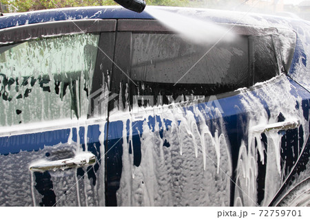 高圧洗浄機による濯ぎ 高圧洗浄機による濯ぎ 72759701