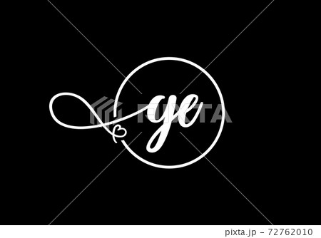 Initial Monogram Letter G E Logo Design Vector Template. G E Letter Logo Design 72762010