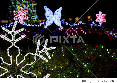 馬見丘陵公園クリスマスイルミネーション 72762170