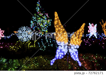 馬見丘陵公園クリスマスイルミネーション 馬見丘陵公園クリスマスイルミネーション 72762171