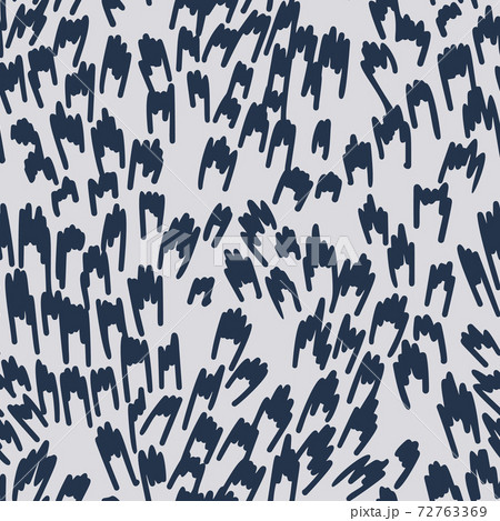 Abstract seamless pattern with hand drawn small geometric shapes. Graphic brush texture. Good for textile, fabric, background or wrapping design. Simple minimalist style. Abstract seamless pattern with hand drawn small geometric shapes. Graphic brush texture. Good for textile, fabric, background or wrapping design. Simple minimalist style. 72763369