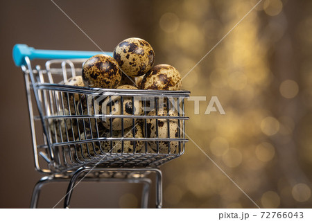 Fresh Quail eggs on background, Food and health concept Fresh Quail eggs on background, Food and health concept 72766043