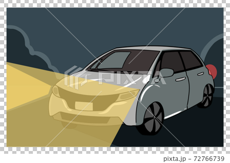 公路夜遠光普通車 公路夜遠光普通車 72766739