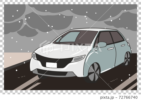 道路 アイスバーン 普通車 道路 アイスバーン 普通車 72766740