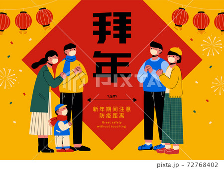 Lunar New Year COVID-19 prevention 72768402