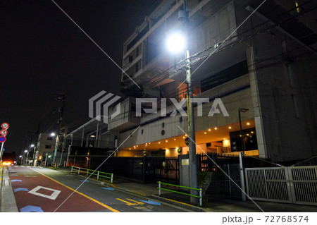 クウェート大使館　夜景 72768574