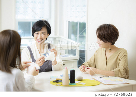 裁縫教室　手作りマスク　ワークショップ 72769023