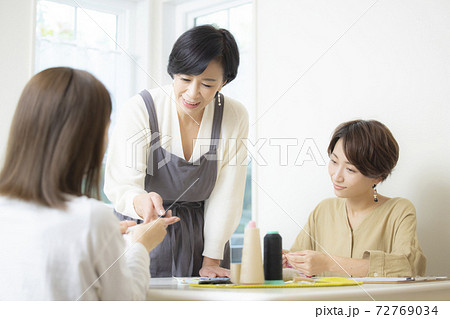 裁縫教室　手作りマスク　ワークショップ 72769034