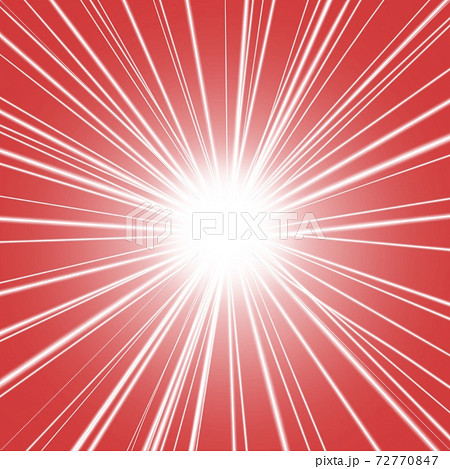 赤背景のウニフラッシュの背景イメージ 72770847