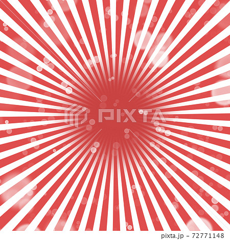 細い赤いウニフラッシュのキラキラ背景イメージのイラスト素材