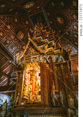 Wat Pa Dara Phirom Phra Aram Luang in Mae Rim, Chiang Mai province, Thailand Wat Pa Dara Phirom Phra Aram Luang in Mae Rim, Chiang Mai province, Thailand 72771675