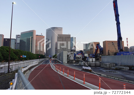 環状第2号線　暫定迂回道路（2020年6月） 72772344
