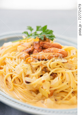 ウニのクリームパスタ ウニのクリームパスタ 72772479