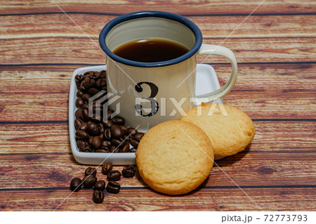 コーヒーとクッキー コーヒーとクッキー 72773793