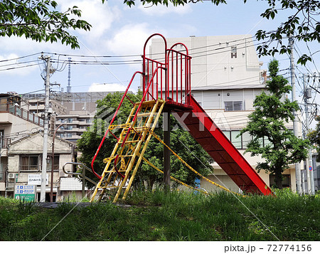 使用禁止された公園遊具（2020年5月） 72774156