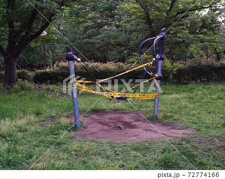 使用禁止された公園遊具（2020年5月） 72774166
