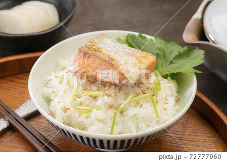 鮭茶漬け 72777960