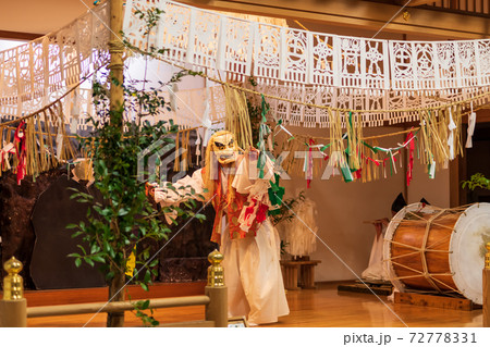 高千穂神社と夜神楽 72778331
