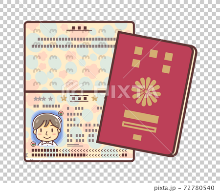 inside passport clipart