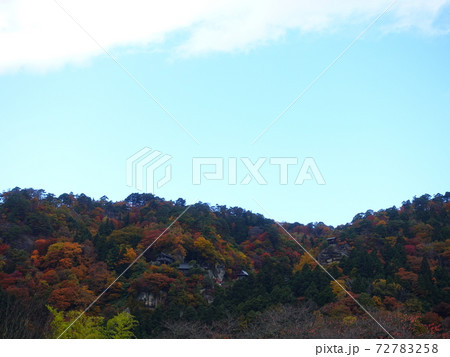 立石寺　山寺　紅葉　黄葉 72783258