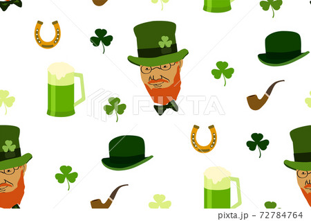 St. Patrick's day seamless Pattern St. Patrick's day seamless Pattern 72784764