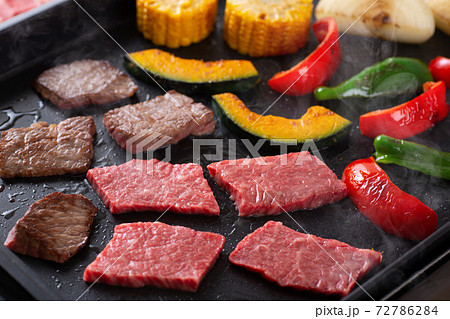 ホットプレートで焼肉 ホットプレートで焼肉 72786284
