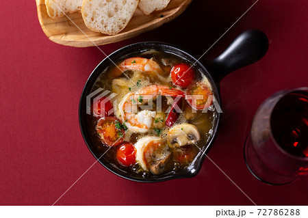 アヒージョ、俯瞰 アヒージョ、俯瞰 72786288