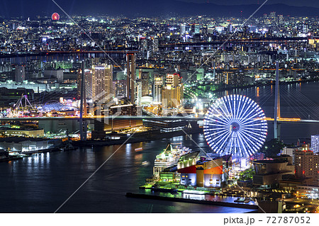 大阪 都市景観 天保山方面 大阪 都市景観 天保山方面 72787052
