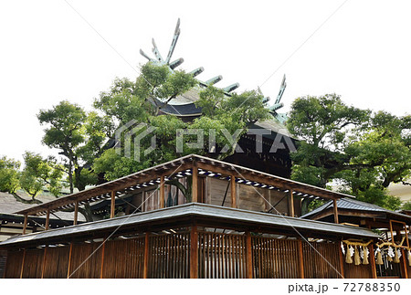 大阪今宮戎神社 商売繁盛の神様 大阪七福神 十日戎 大阪観光スポットの写真素材