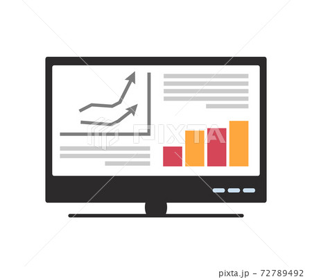 Monitor screen silhouette set radio tv for invitations, business cards Monitor screen silhouette set radio tv for invitations, business cards 72789492