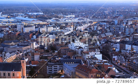 View of the southeastern part of the city of Mechelen 72789657