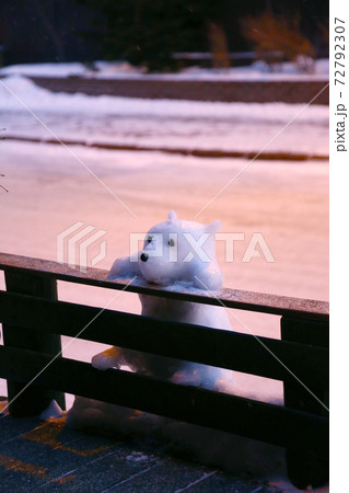 雪のクマ 雪のクマ 72792307