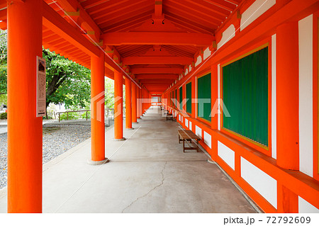 回廊　庭園　三十三間堂 72792609