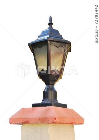 Vintage street lamp sconce, used in parks, streets and outdoor Vintage street lamp sconce, used in parks, streets and outdoor 72793442