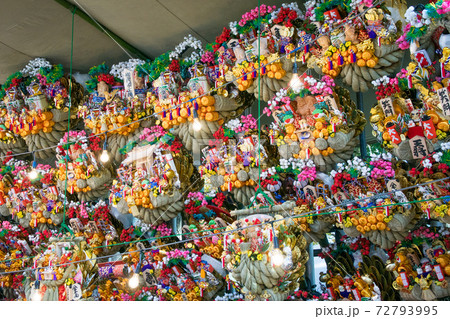東京都・府中市　大國魂神社　酉の市の熊手 72793995
