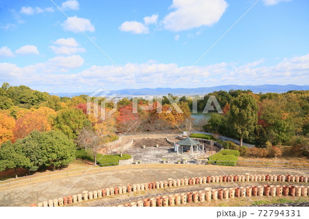 爽やか秋の公園 72794331