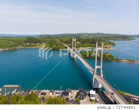 【石川県】 ツインブリッジ のと 中能登農道橋 【石川県】 ツインブリッジ のと 中能登農道橋 72794941