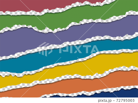 Background of torn colored paper Background of torn colored paper 72795003