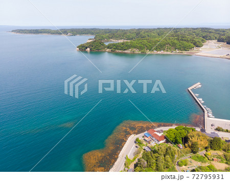 【石川県】　能登半島　道の駅 のとじま周辺空撮 72795931