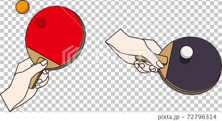 卓球_打ち返す 72796314