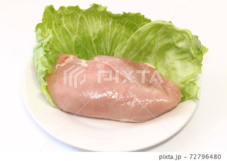若鶏皮なしむね肉（生肉） 72796480