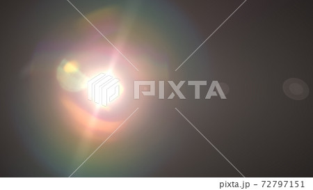 フレアライト光線ビームグラフィック背景素材 72797151