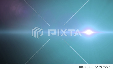 フレアライト光線ビームグラフィック背景素材 フレアライト光線ビームグラフィック背景素材 72797557