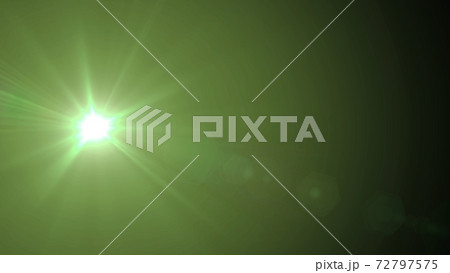 フレアライト光線ビームグラフィック背景素材 72797575