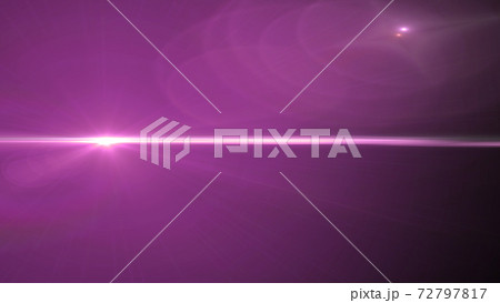 フレアライト光線ビームグラフィック背景素材 72797817