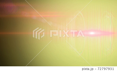 フレアライト光線ビームグラフィック背景素材 72797931