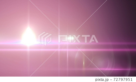 フレアライト光線ビームグラフィック背景素材 72797951