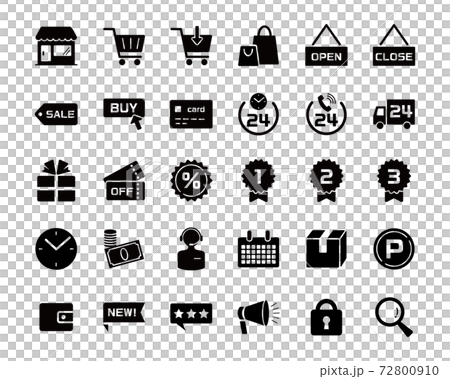 Vector icon set for online shopping Vector icon set for online shopping 72800910